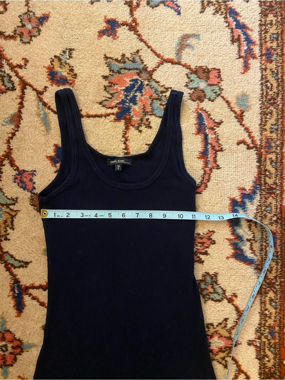 Crown Jewel Navy Blue Knit Bodycon Mini Dress S - Picture 3 of 6